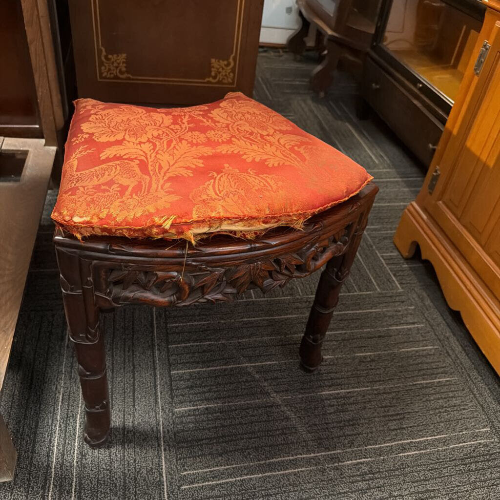 Asian Carved Stool