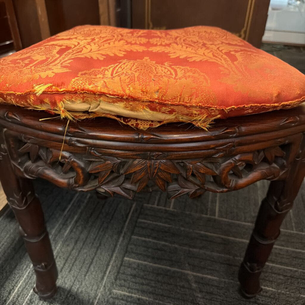 Asian Carved Stool