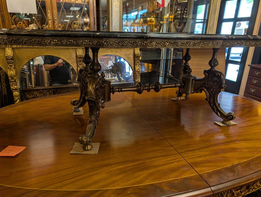 Vintage Marble Top Coffee Table