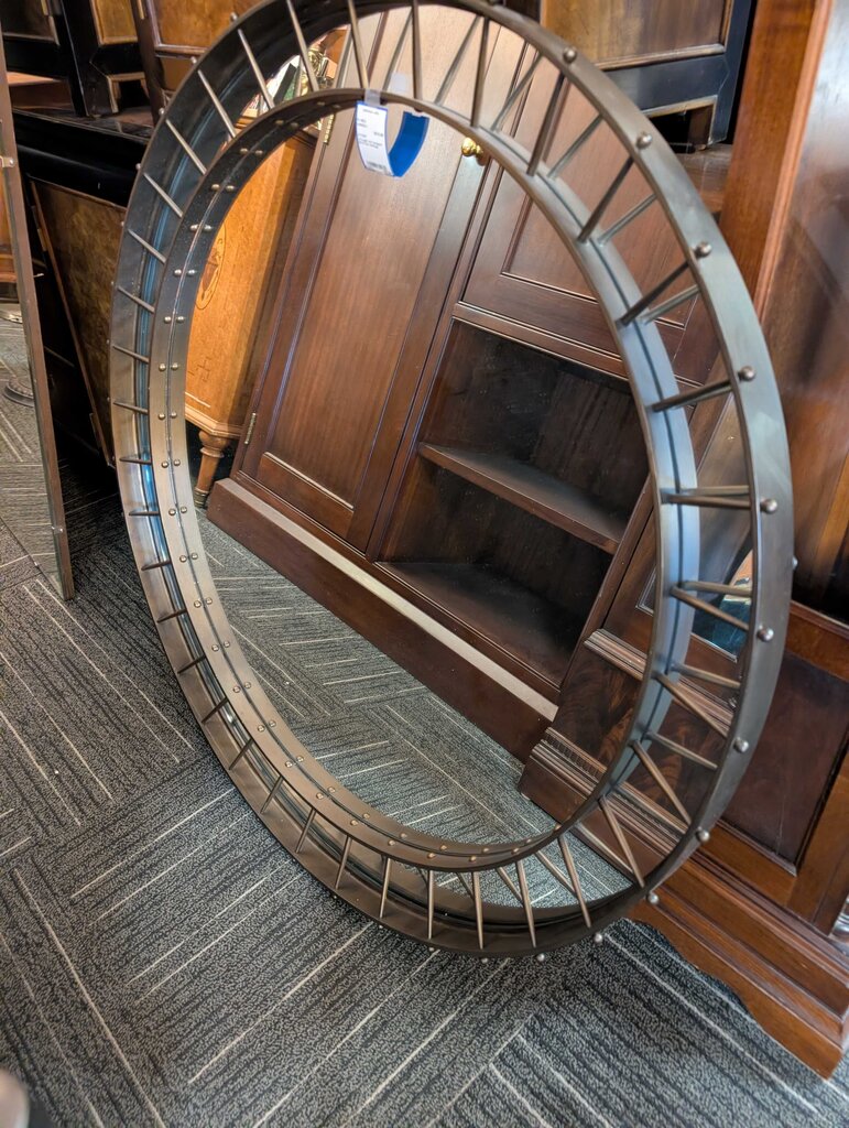 Wrought Iron Designer Mirror By Heritage