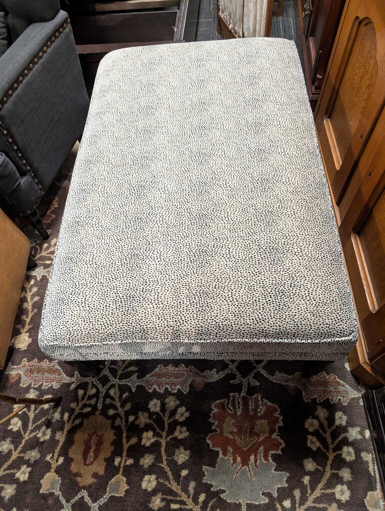 Large Ottoman By Larren Grey