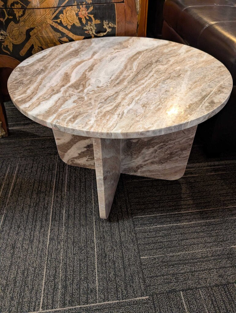 Round Marble Side Table