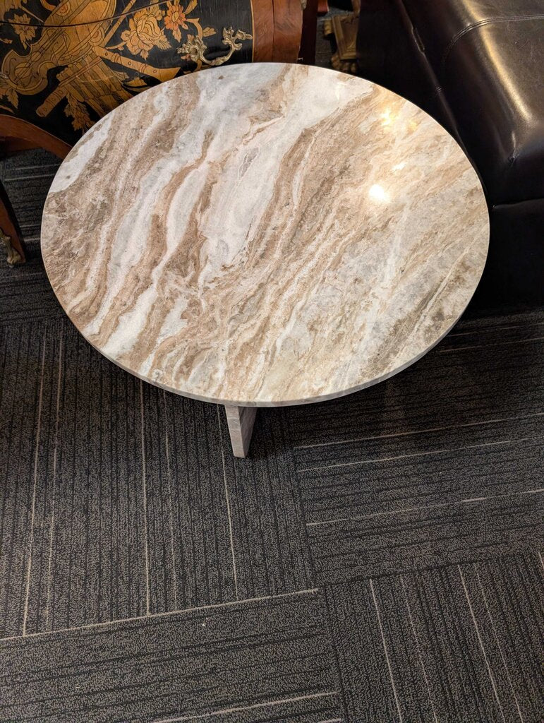 Round Marble Side Table