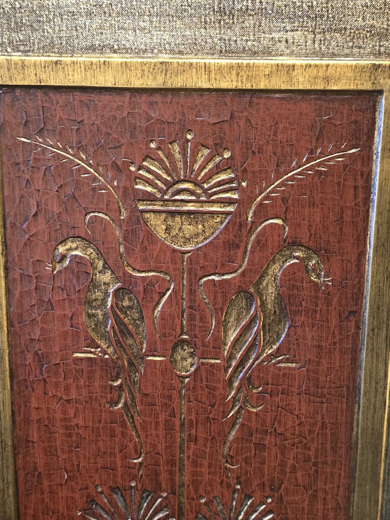 Large Decorative Hanging Wall Panel by Raschella