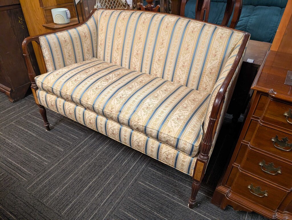 Formal Sheraton Settee By Southwood