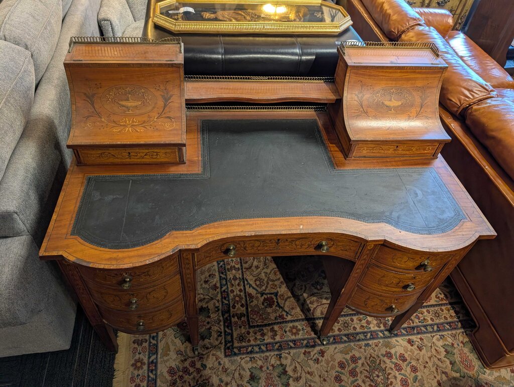 Antique French Louis The 16th Inlaid Writing Desk