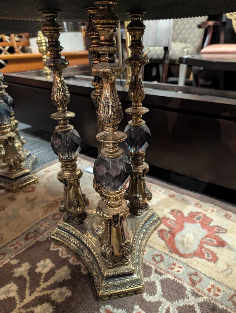 Vintage Marble Top Side Table