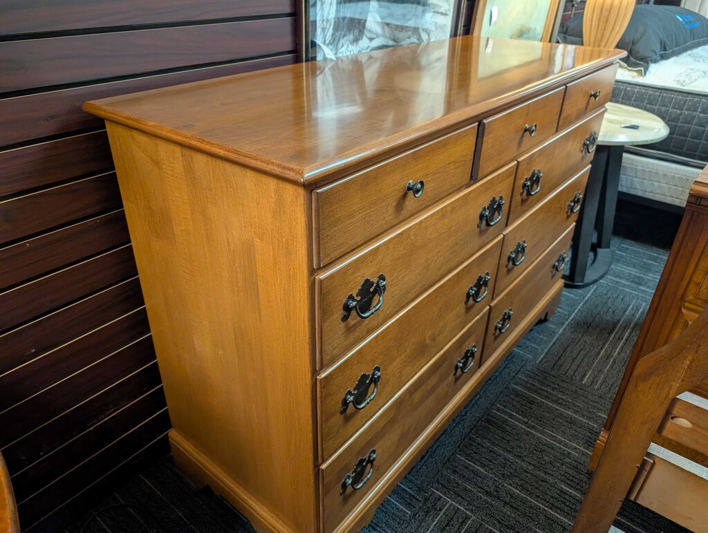 Vintage Solid Maple Dresser