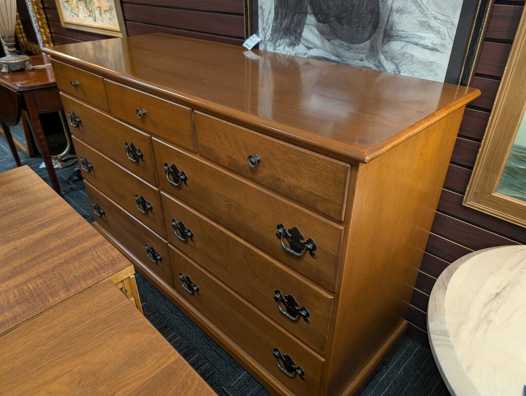 Vintage Solid Maple Dresser