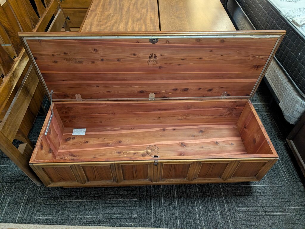 Vintage Mid Century Modern Lane Blanket Chest