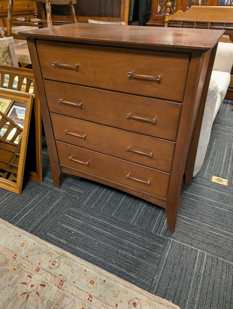 Mid Century Modern Four Drawer Chest