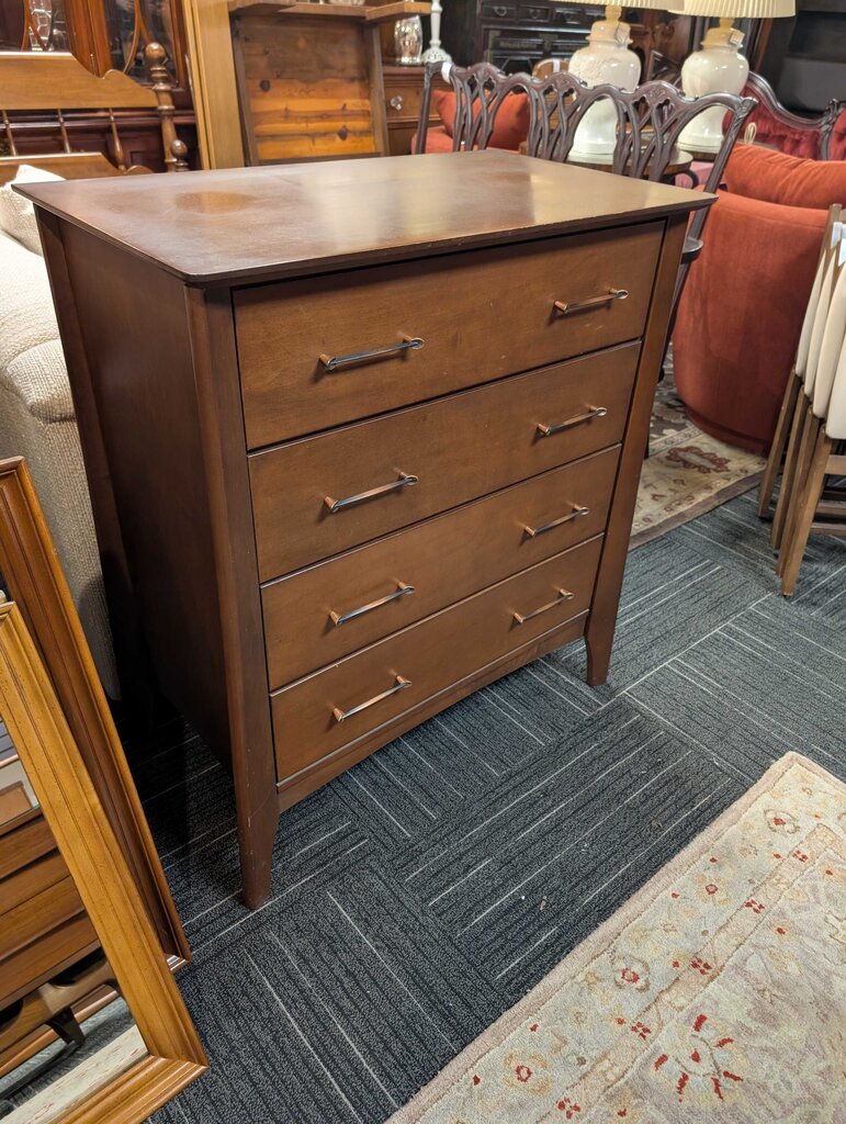 Mid Century Modern Four Drawer Chest
