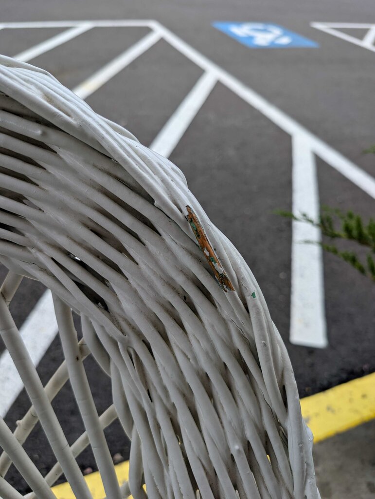 Wicker Settee