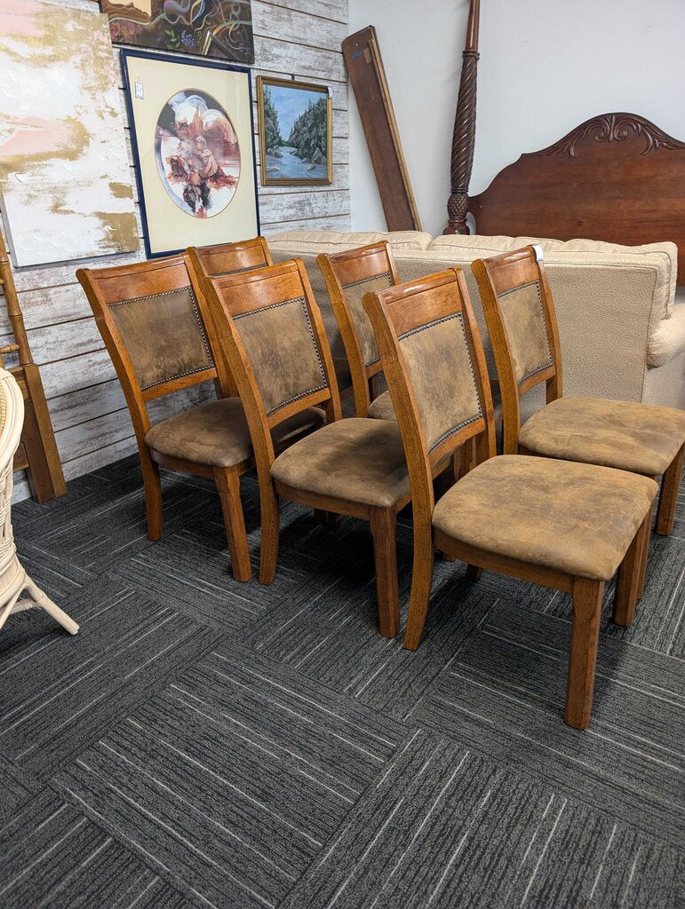 Set of Six Modern Dining Room Chairs