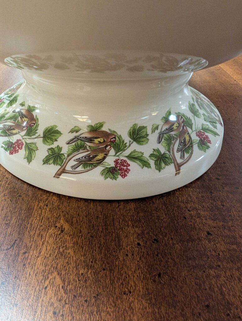 Portmeirion Soup Tureen & Ladle (Birds of Britain)