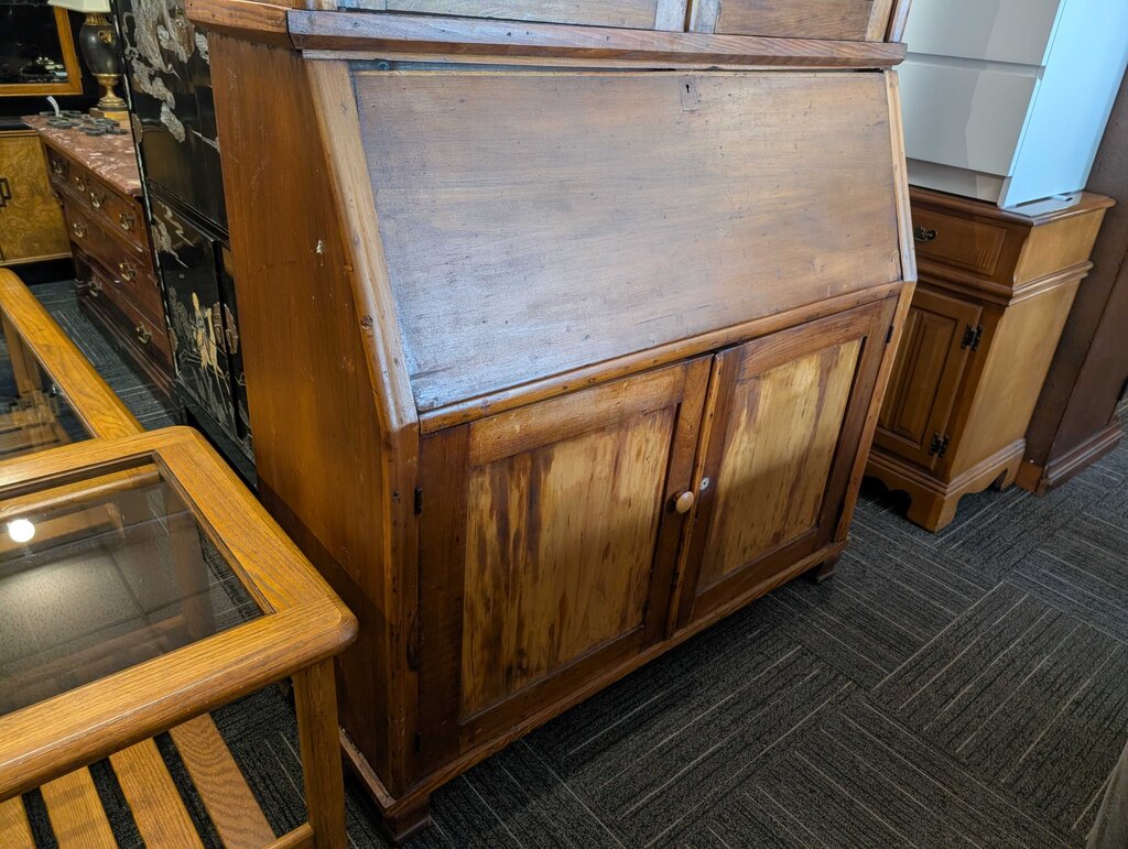 Antique Primitive Drop Front Desk