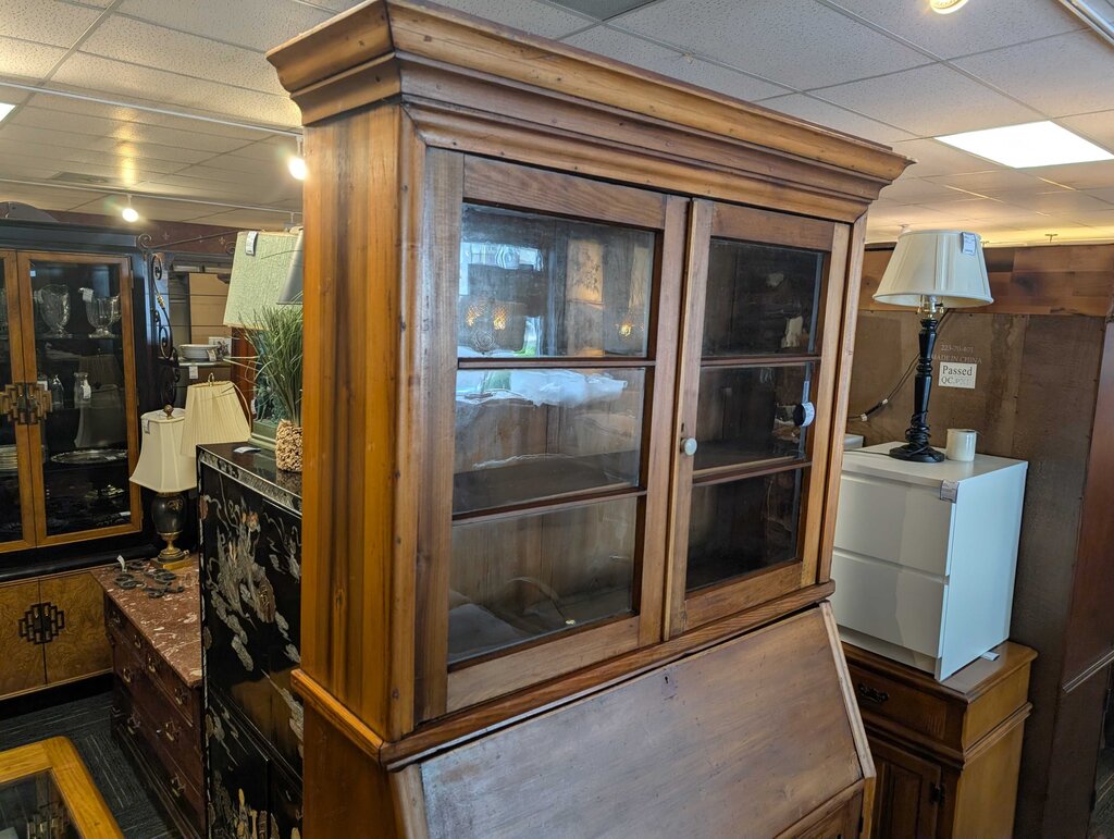Antique Primitive Drop Front Desk