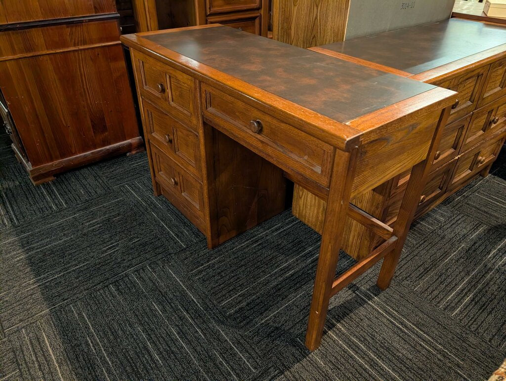 Vintage Four Drawer Desk