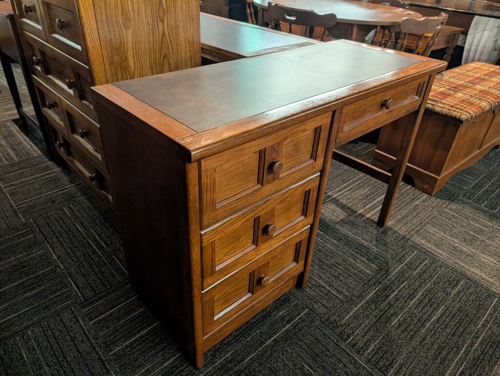 Vintage Four Drawer Desk