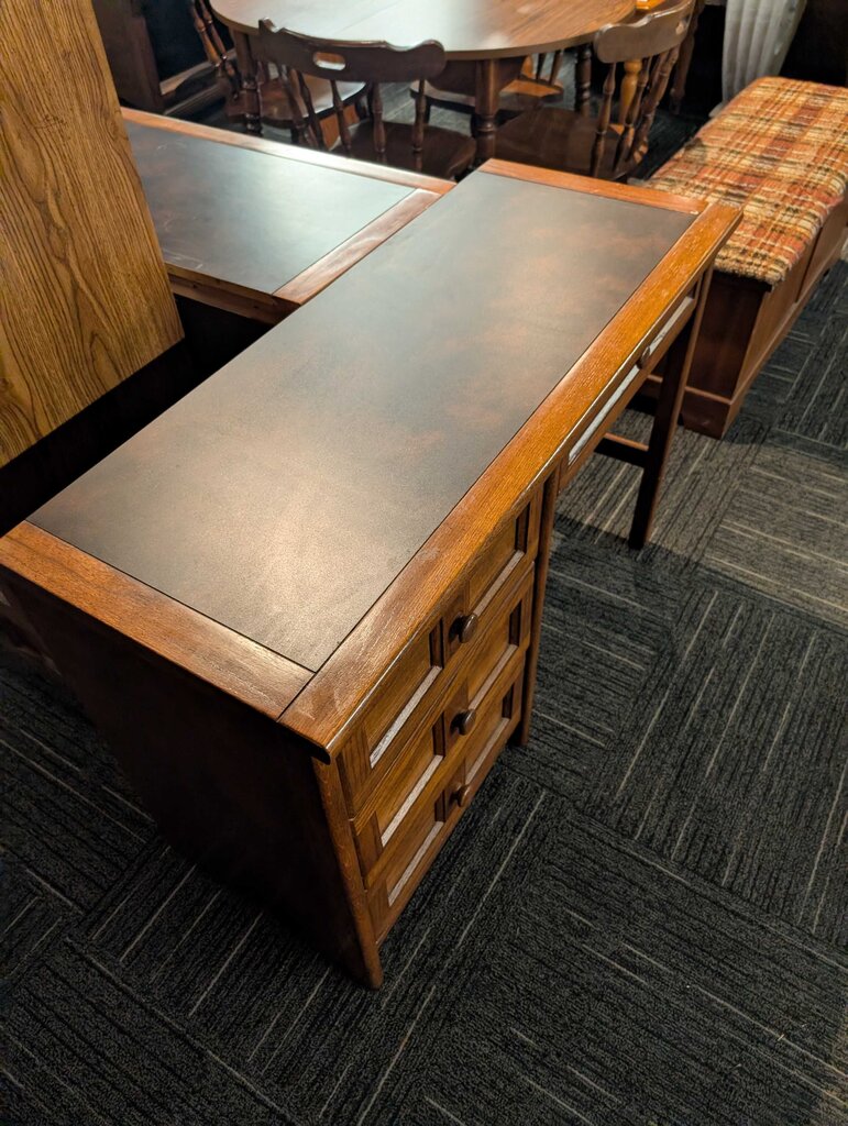 Vintage Four Drawer Desk