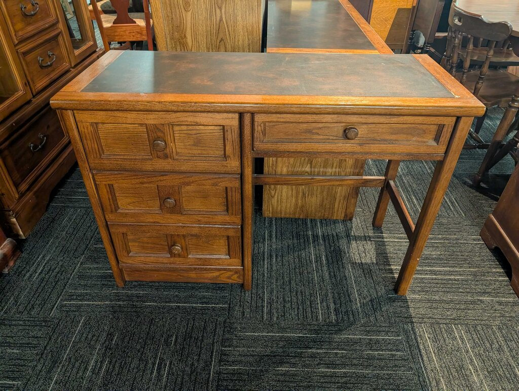 Vintage Four Drawer Desk