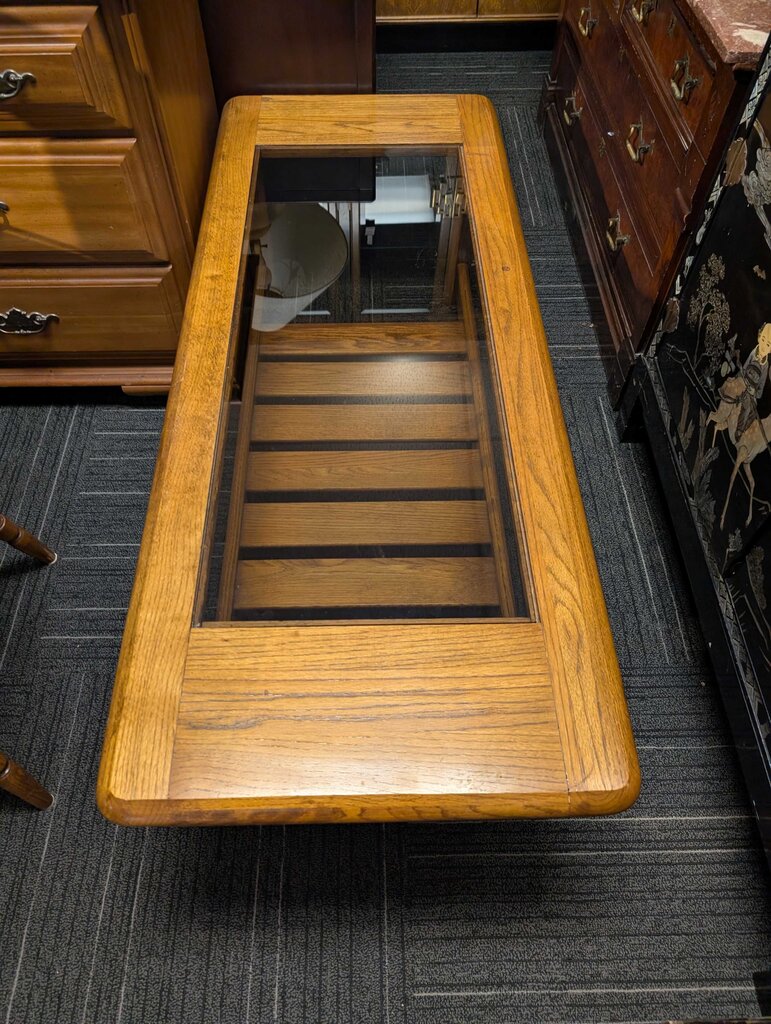 Vintage Oak Coffee Table
