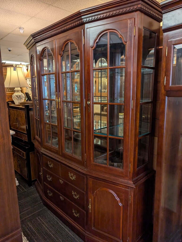 Cherry China Cabinet By Lineage