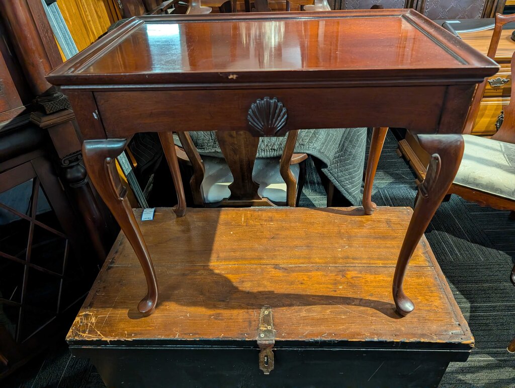 Formal Mahogany Side Table