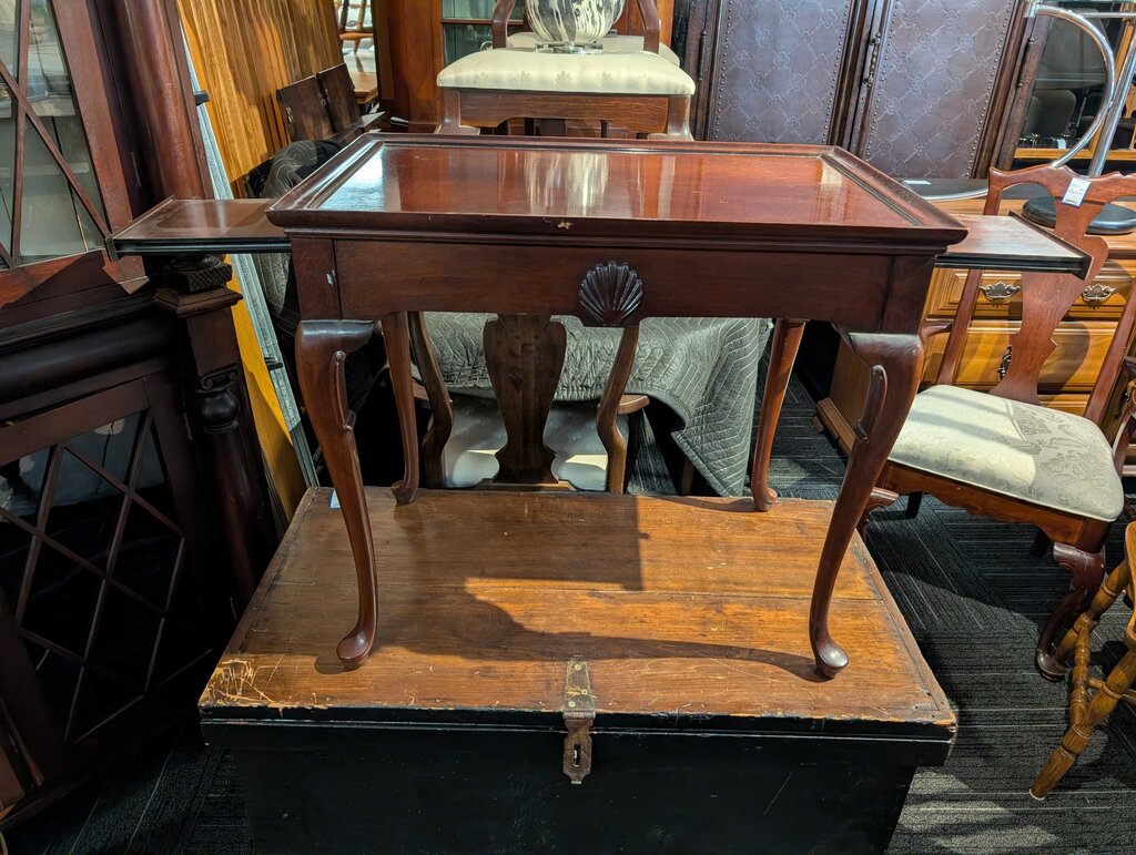 Formal Mahogany Side Table