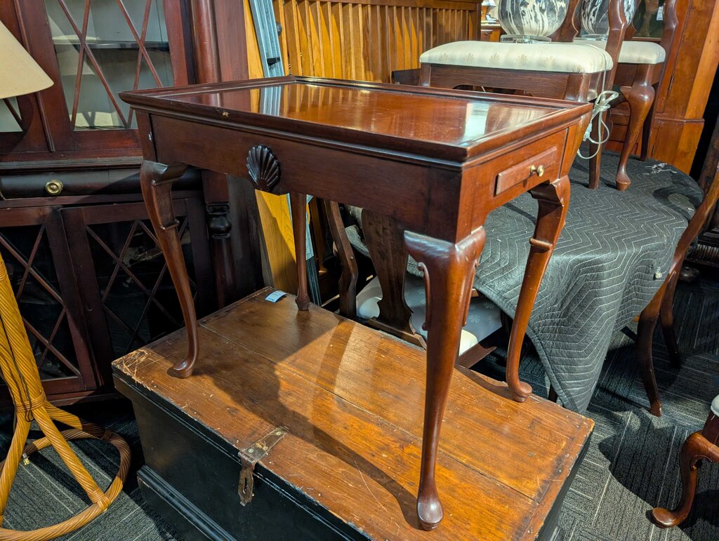 Formal Mahogany Side Table