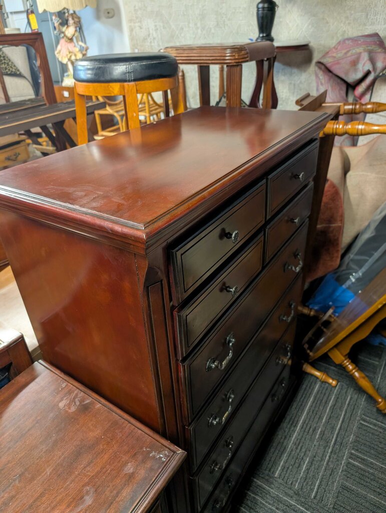 Vintage Six Drawer Chest