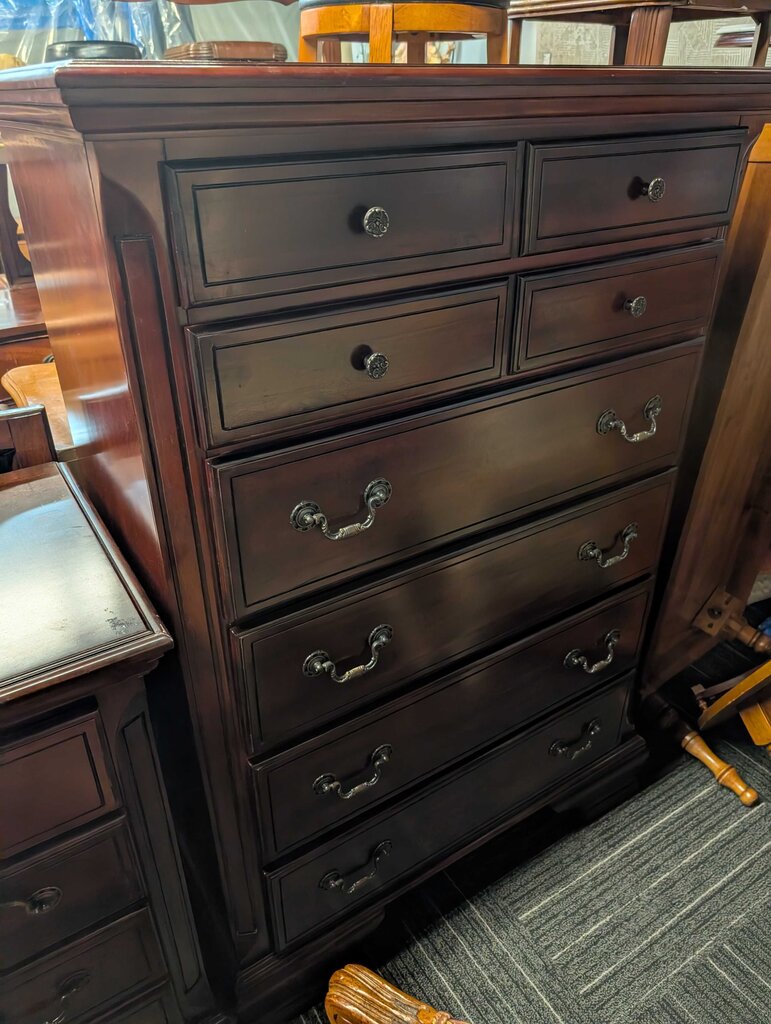 Vintage Six Drawer Chest