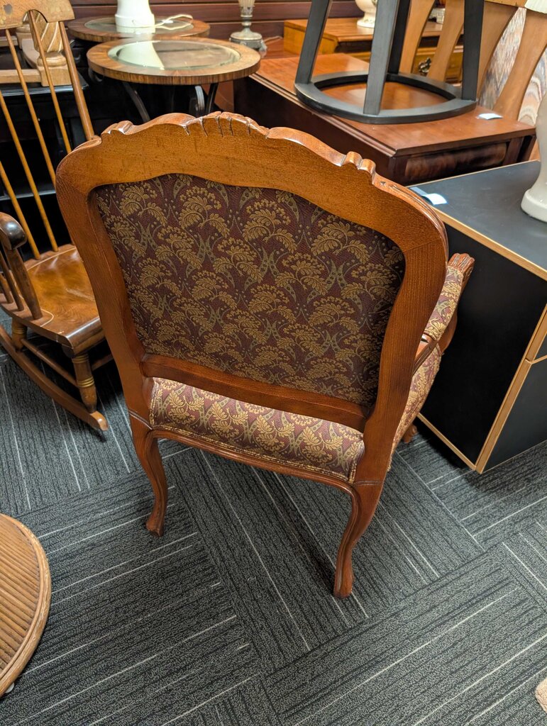 Formal French Arm Chair By Ethan Allen