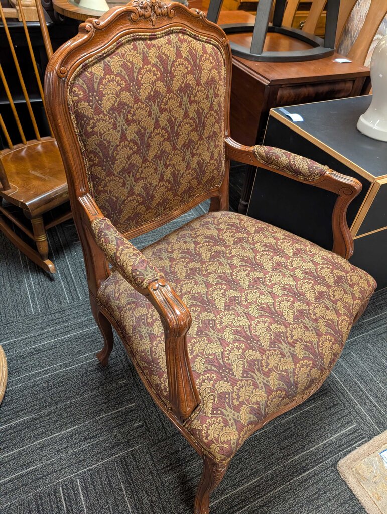Formal French Arm Chair By Ethan Allen
