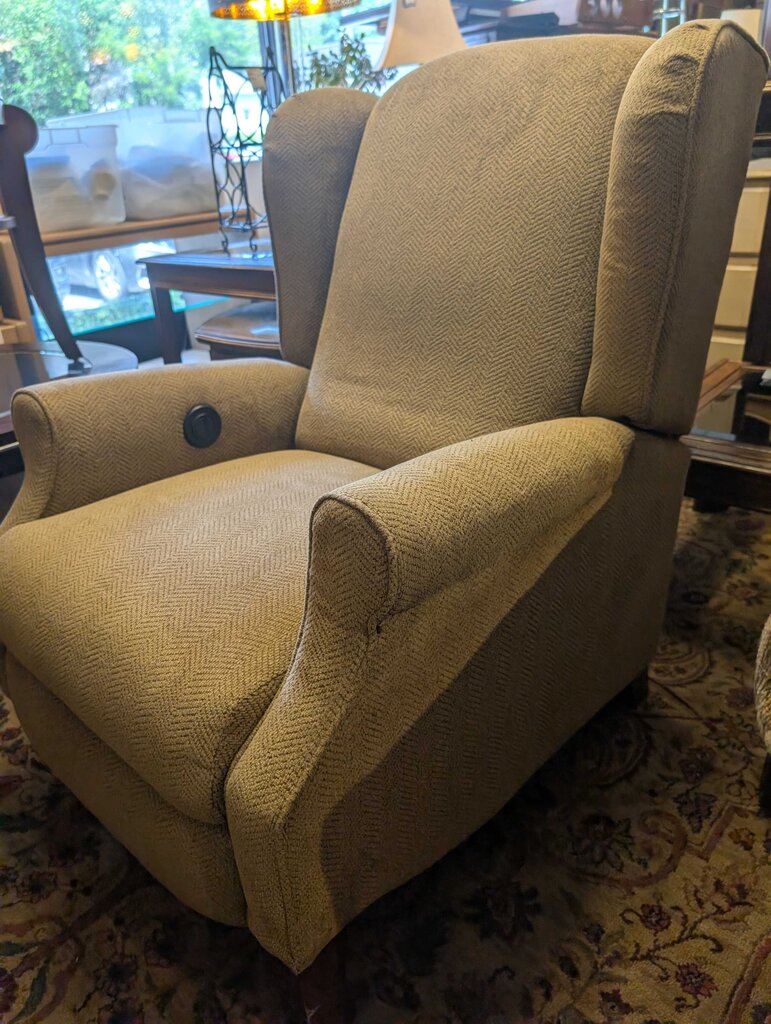 Modern Wingback Power Recliner