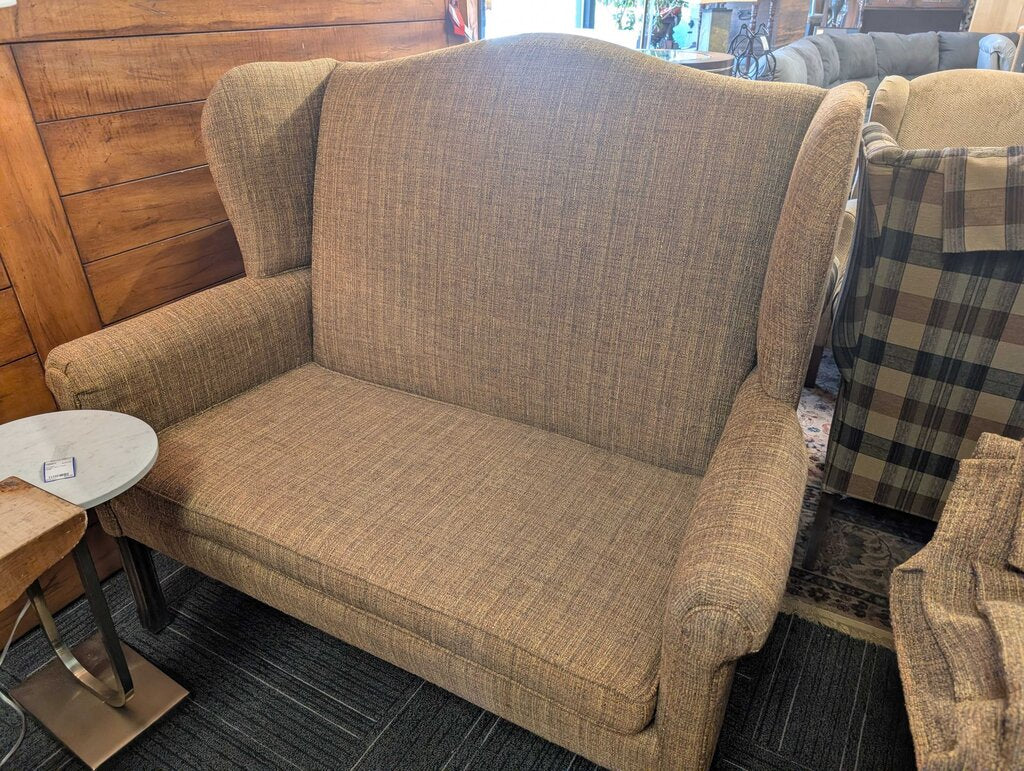 Formal Wingback Loveseat By Angel House Designs