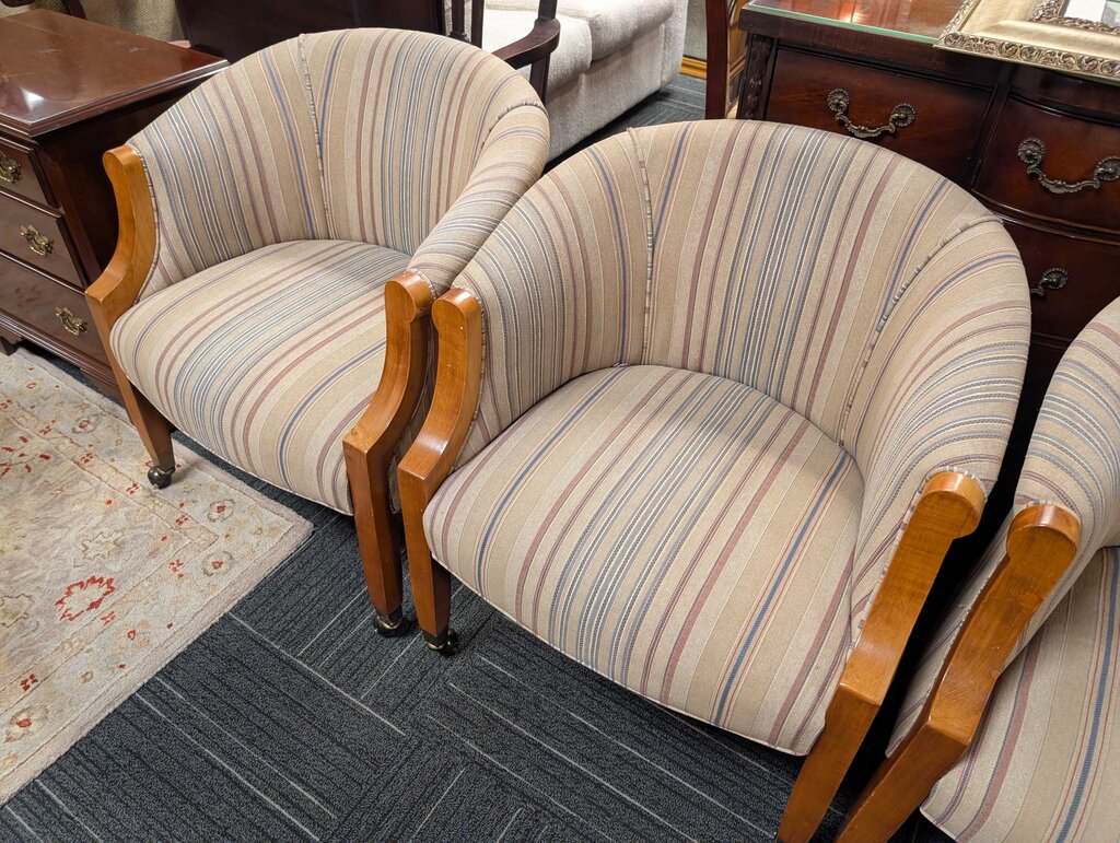 Four Knob Creek Chairs On Casters