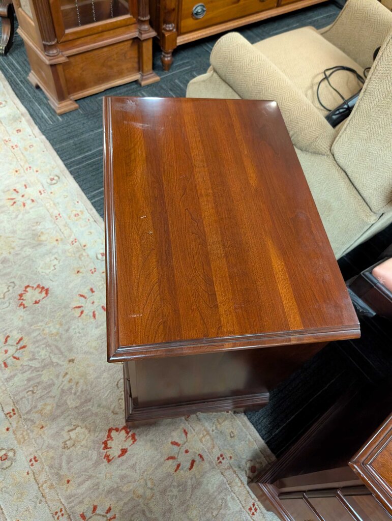 Cherry Knob Creek Three Drawer Nightstand