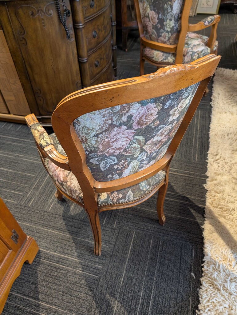 Upholstered French Armchair