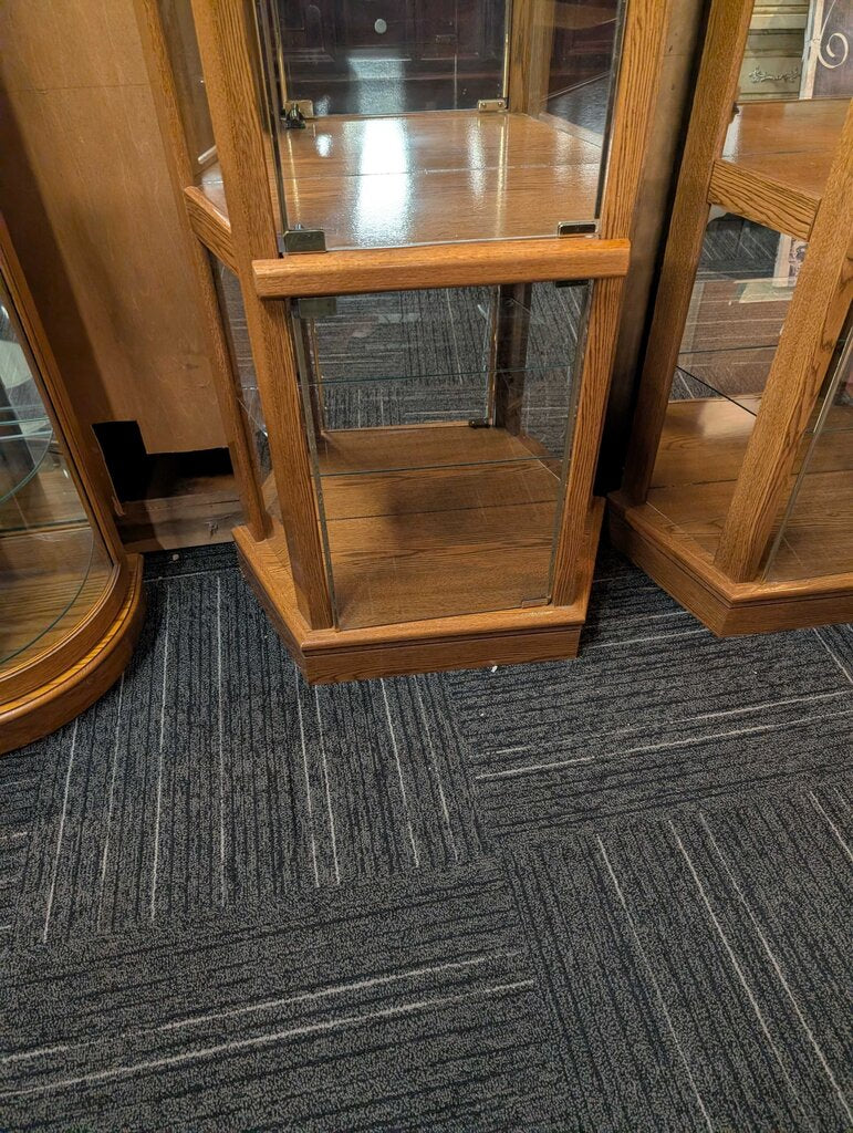 Particle Board Curio Cabinet