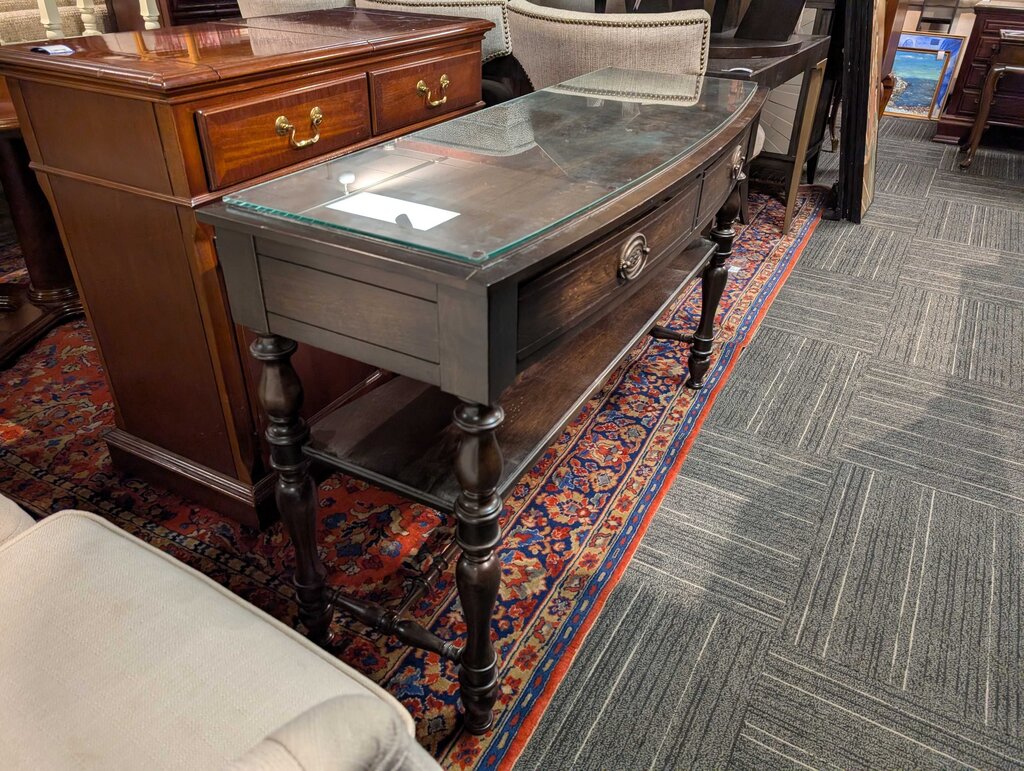 Two Drawer Console By Hooker