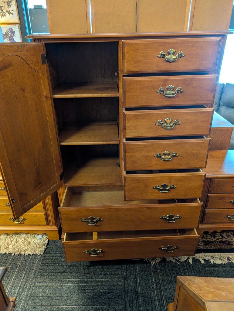 Maple Chifforobe By Tell City
