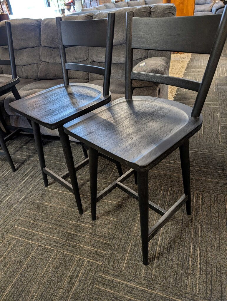 Pair Of Crate And Barrell Counter Height Stools