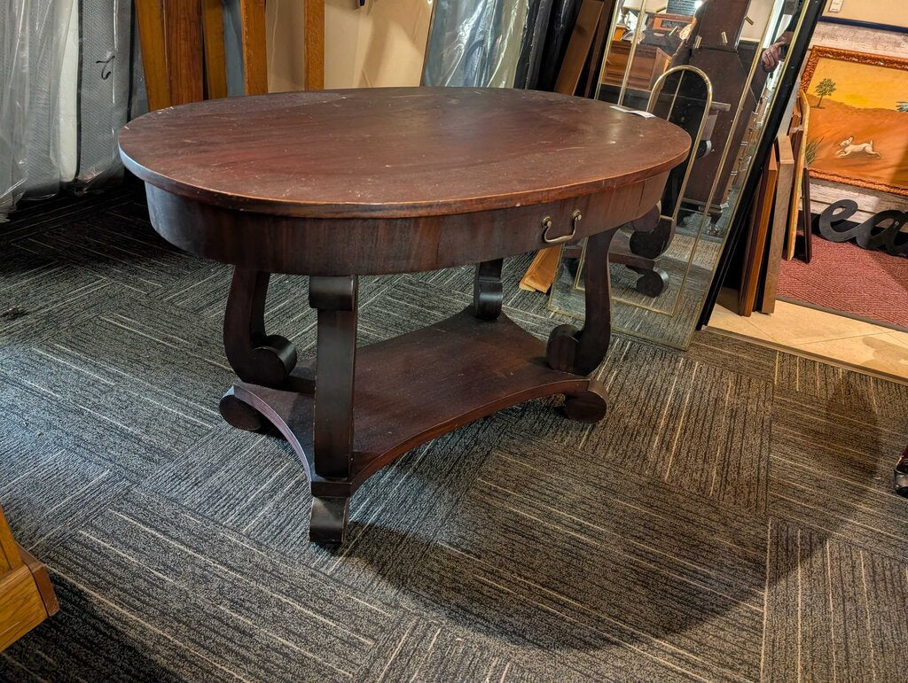 Antique Library Table