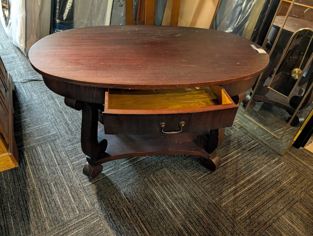 Antique Library Table