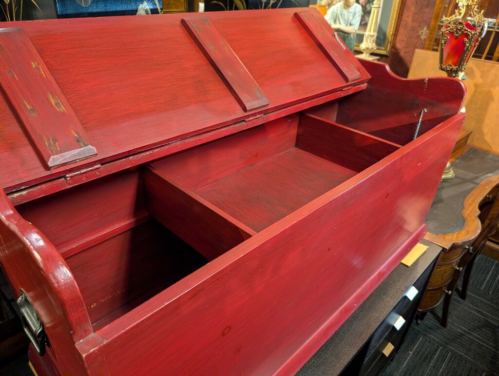 Painted Blanket Chest