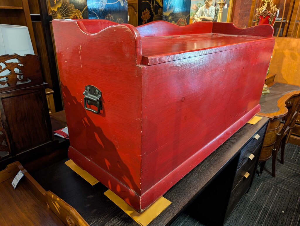 Painted Blanket Chest