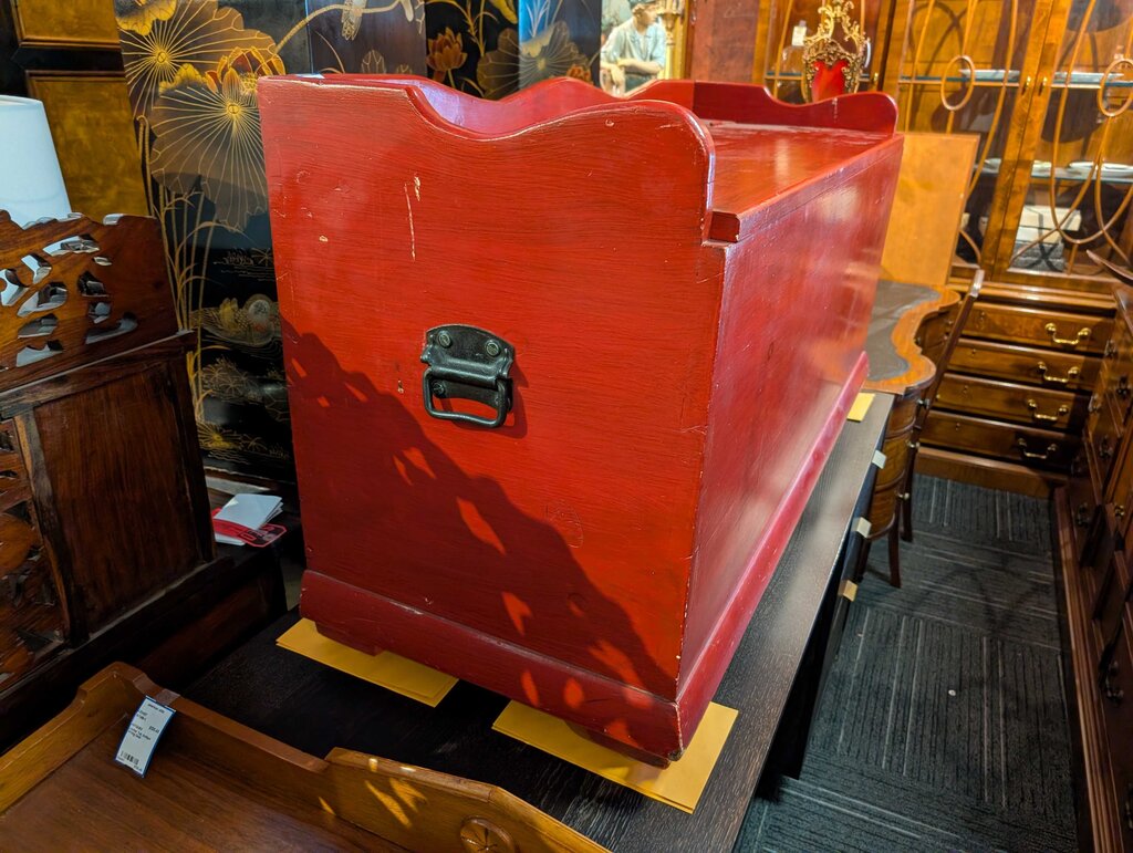 Painted Blanket Chest