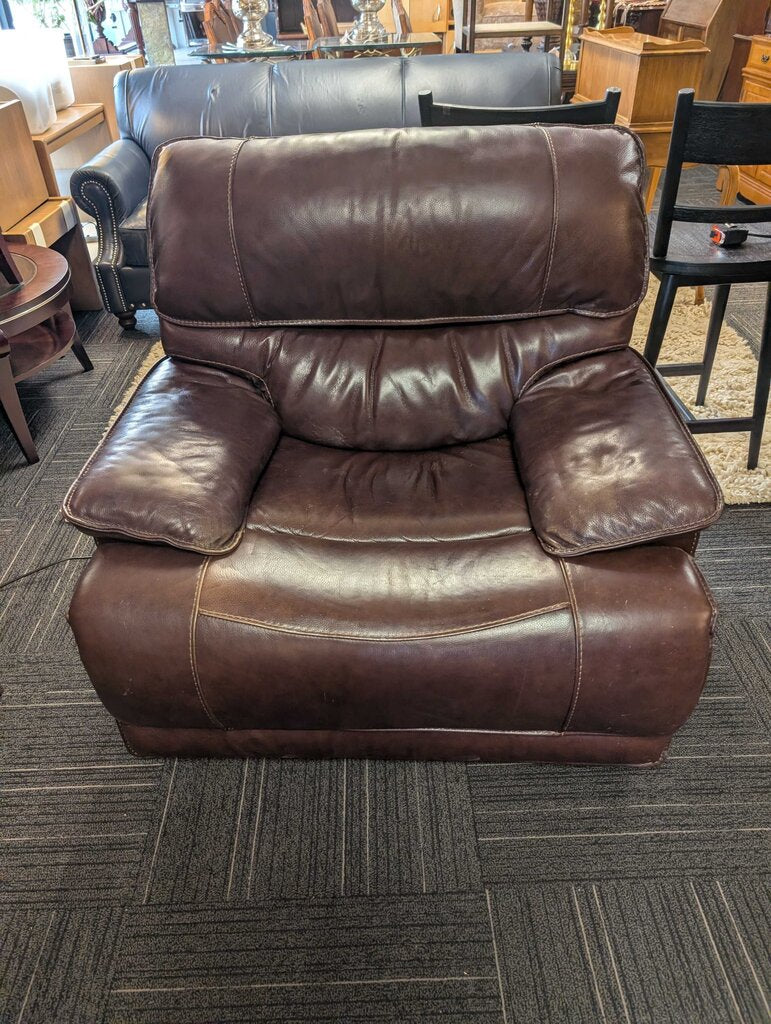 Leather Power Recliner