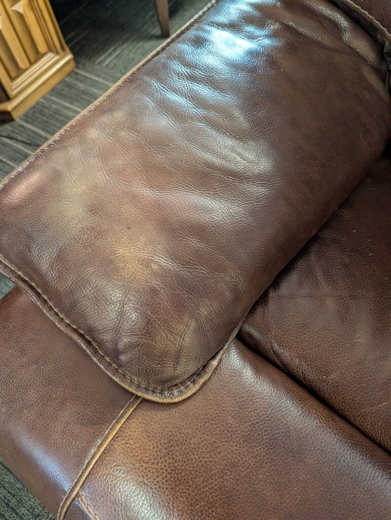 Leather Power Recliner
